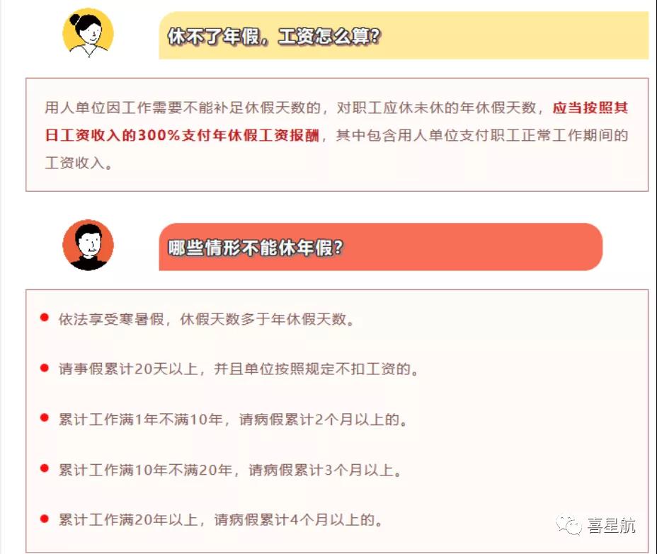 你有多少天年假呢？(圖2)